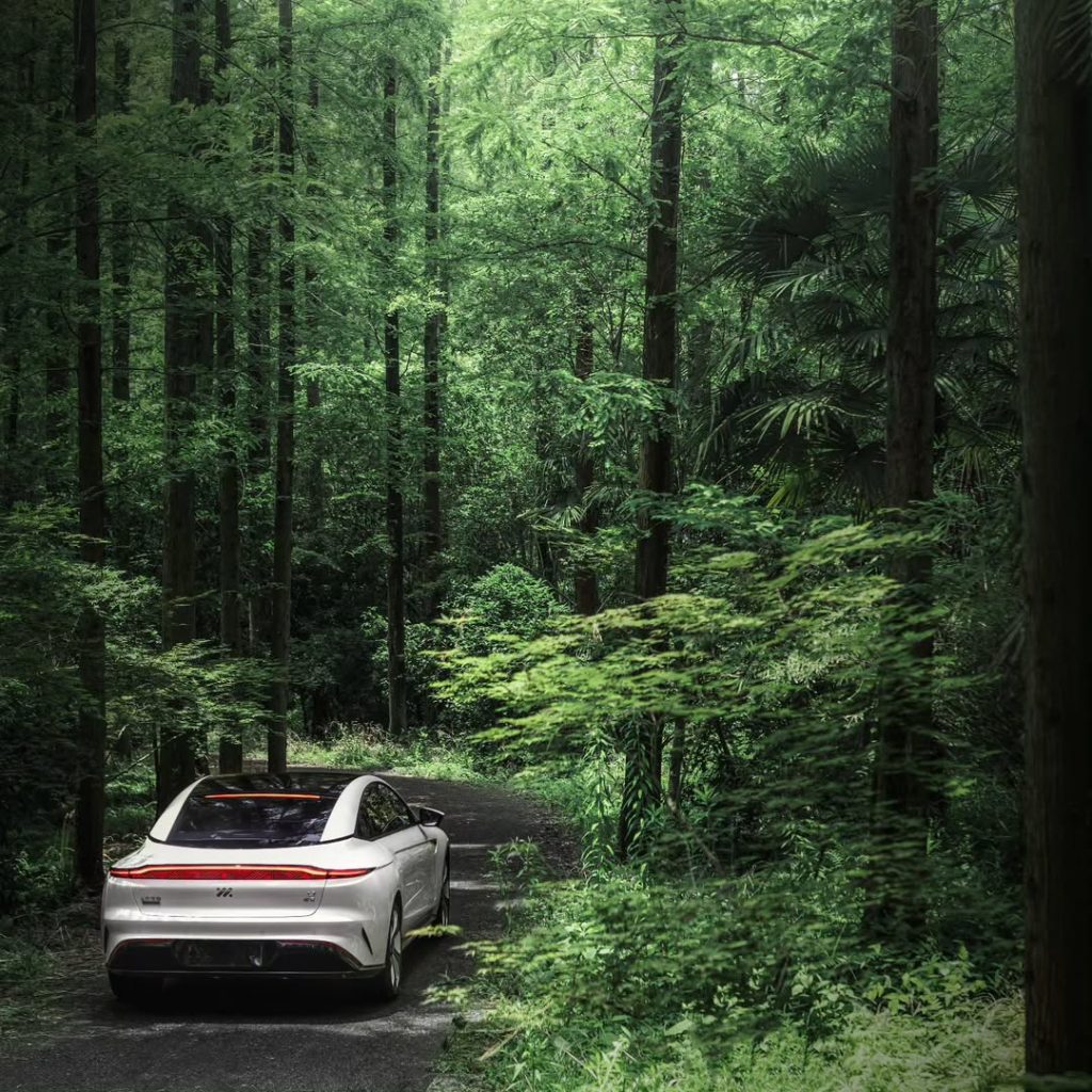 silent journey with electric vehicle